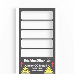 Image of Weidmuller - Metallicards - CC-M 15/60 AL - QTY 200