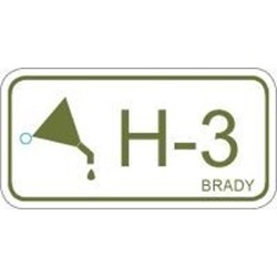 Image of Brady ENERGY TAG-H-3-75X38MM-PP/25