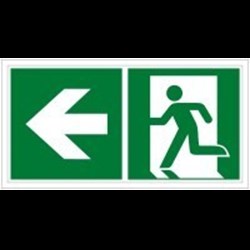 Image of 138880 - Emergency exit (left) - ISO 7010