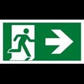 Image of 834447 - Glow-in-the-dark safety sign