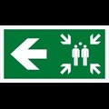 Image of 834261 - Glow-in-the-dark safety sign
