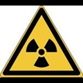 Image of 826764 - ISO Safety Sign - Warning; Radioactive material or ionizing radiation