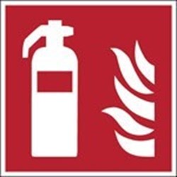 Image of 816886 - ISO 7010 Sign - Fire extinguisher