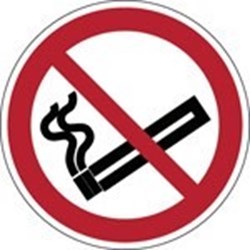 Image of 822000 - ISO 7010 Sign - No smoking
