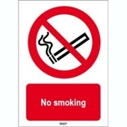 Image of 822052 - ISO 7010 Sign - No smoking