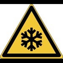 Image of 139011 - Warning; Low temperature/ freezing conditions - ISO 7010