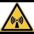 Image of 827055 - ISO Safety Sign - Warning; Non-ionizing radiation