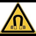 Image of 827204 - ISO Safety Sign - Warning: Magnetic field