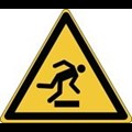 Image of 827354 - ISO Safety Sign - Warning: Floor level obstacle