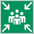 Image of 223637 - Floor Safety Sign - Emergency Escape & Fire Equipment Sign