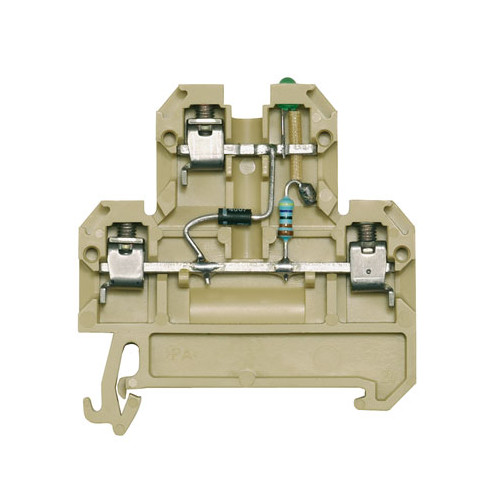 WEIDMULLER - 0210060000 - DK 4/35 LD GR 24VDC