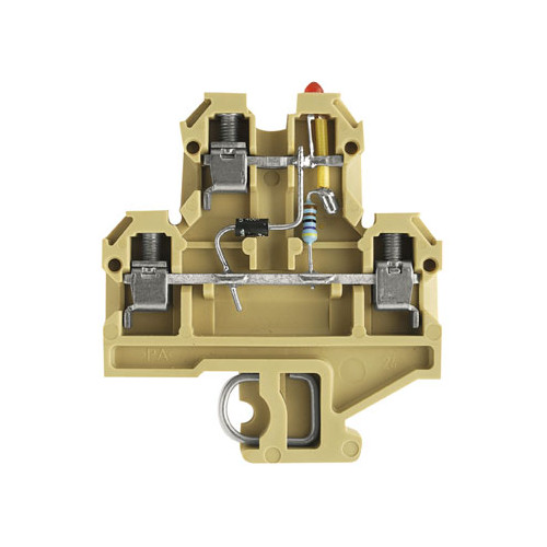 WEIDMULLER - 0210160000 - DK 4/32 LD ROT 24VDC