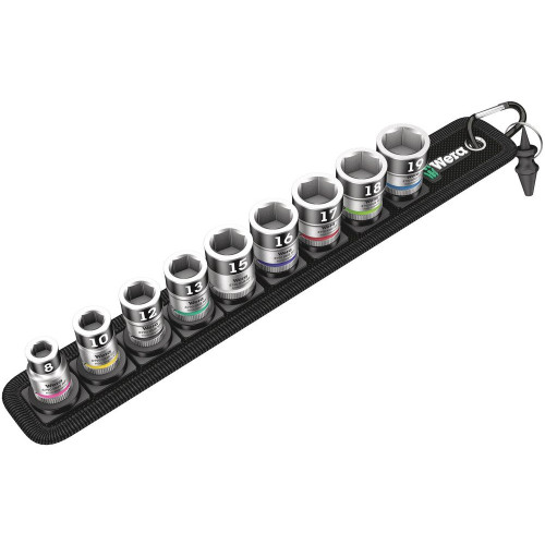 WERA - 05003970001 - 10PC ZYKLOP 3/8" SOCKET SET