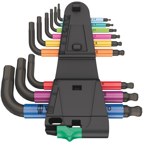 WERA - 05133164001 - 9PC HEX-PLUS KEY SET