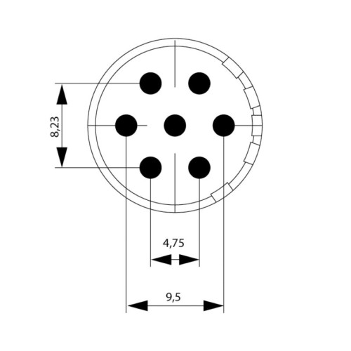 WEIDMULLER - 1224080000 - SAI-M23-BE-7-F