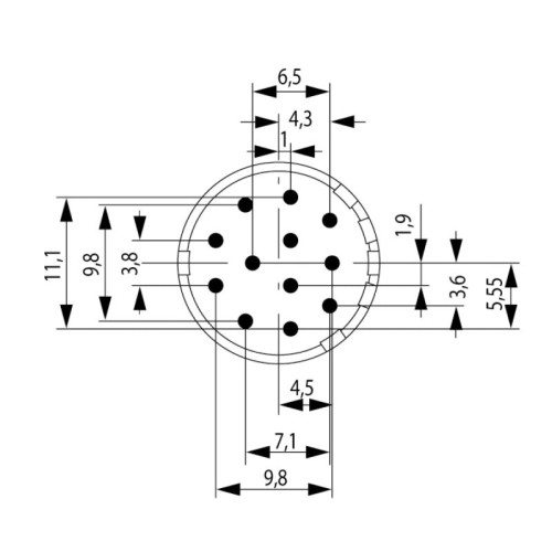 WEIDMULLER - 1224150000 - SAI-M23-BE-12-F