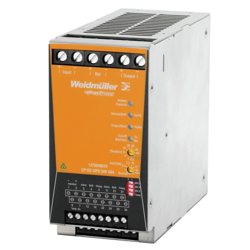 WEIDMULLER - 1370040010 - CP DC UPS 24V 40A