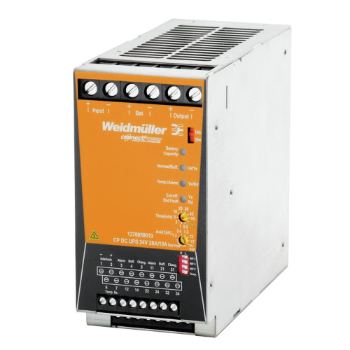 WEIDMULLER - 1370050010 - CP DC UPS 24V 20A/10A