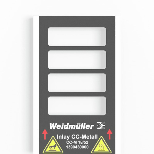 WEIDMULLER - 1390430000 - INLAY CC-M 18/52