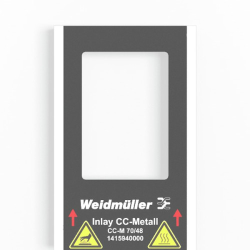 WEIDMULLER - 1415940000 - INLAY CC-M 70/48