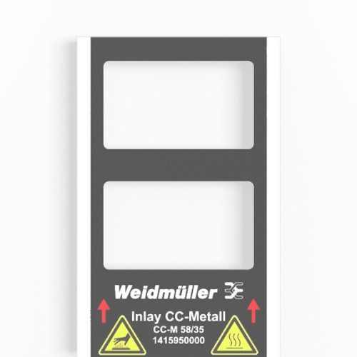 WEIDMULLER - 1415950000 - INLAY CC-M 58/35