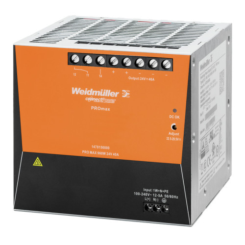 WEIDMULLER - 1478150000 - PRO MAX 960W 24V 40A
