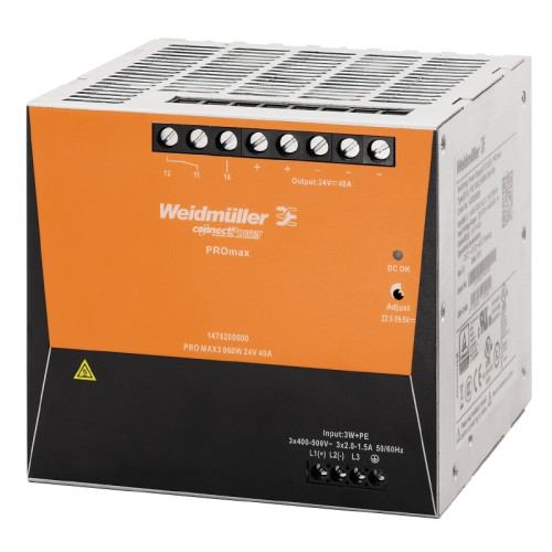 WEIDMULLER - 1478200000 - PRO MAX3 960W 24V 40A