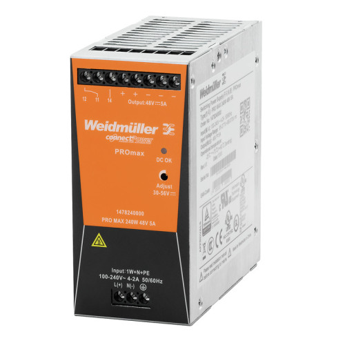 WEIDMULLER - 1478240000 - PRO MAX 240W 48V 5A