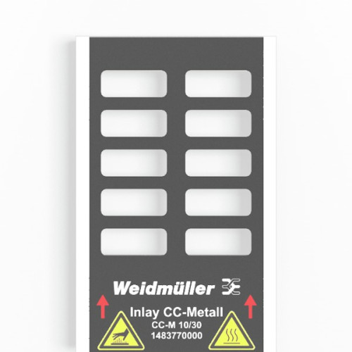 WEIDMULLER - 1483770000 - INLAY CC-M 10/30