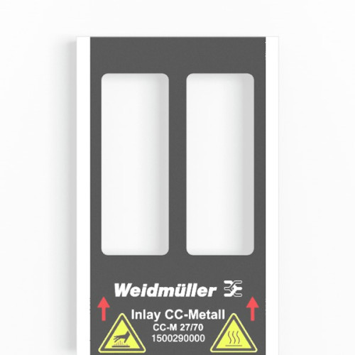 WEIDMULLER - 1500290000 - INLAY CC-M 27/70