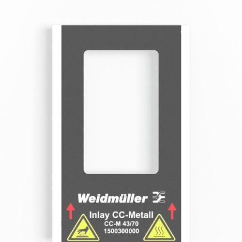 WEIDMULLER - 1500300000 - INLAY CC-M 43/70