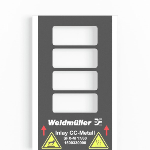 WEIDMULLER - 1500330000 - INLAY SFX-M 17/60