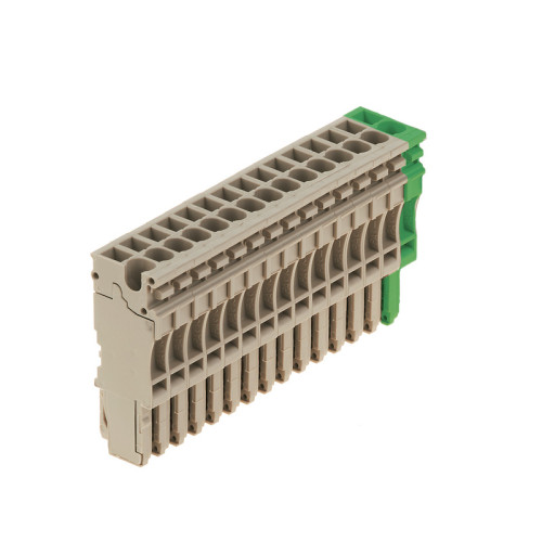 WEIDMULLER - 1867220000 - ZP 2.5/1AN/15 GN/BE