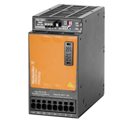 WEIDMULLER - 2467030000 - PRO TOP1 480W 48V 10A