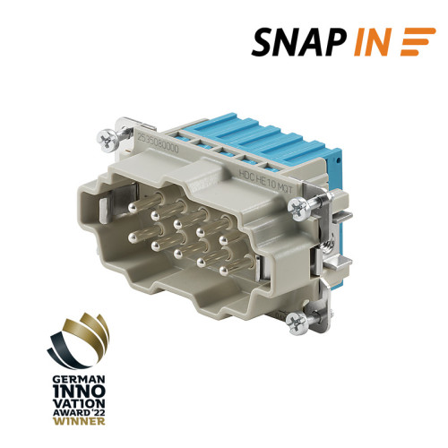 WEIDMULLER - 2535080000 - HDC HE 10 N MQT BL