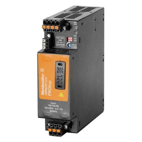 WEIDMULLER - 2568990000 - PRO TOP1 240W 24V 10A F