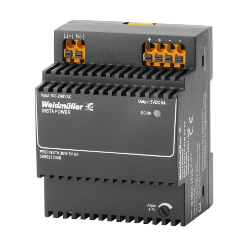 WEIDMULLER - 2580210000 - PRO INSTA 30W 5V 6A