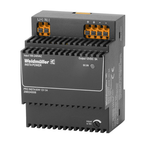 WEIDMULLER - 2580240000 - PRO INSTA 60W 12V 5A