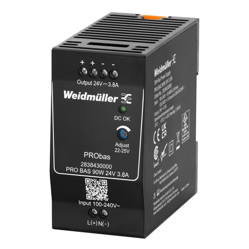 WEIDMULLER - 2838430000 - PRO BAS 90W 24V 3.8A