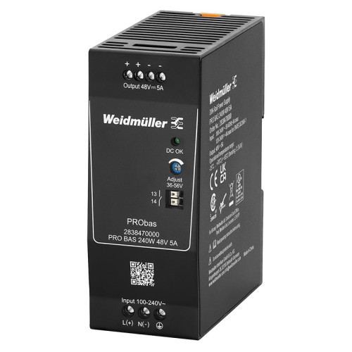WEIDMULLER - 2838470000 - PRO BAS 240W 48V 5A