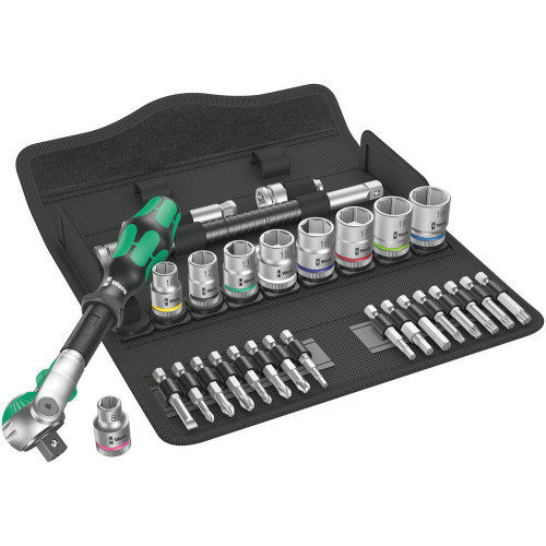 WERA - 05004046001 - 29PC ZYKLOP 3/8" RATCHET SET