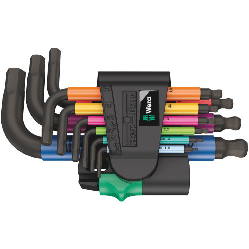 WERA - 05133164001 - 9PC HEX-PLUS KEY SET