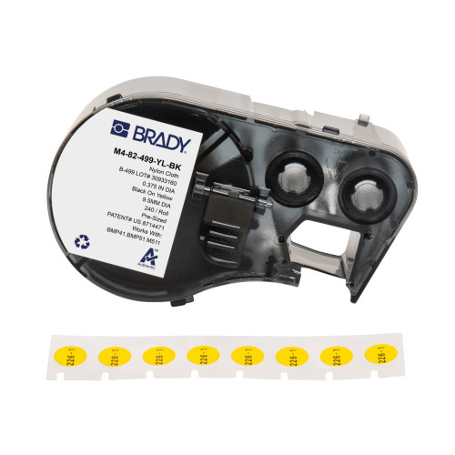 BRADY - 170800 - M4-82-499-YL-BK