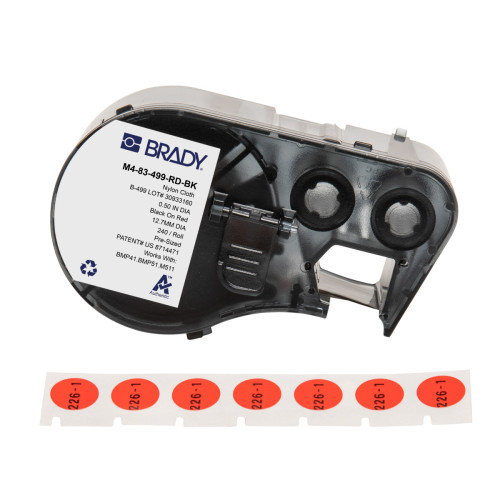 BRADY - 170806 - M4-83-499-RD-BK