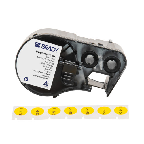 BRADY - 170801 - M4-83-499-YL-BK
