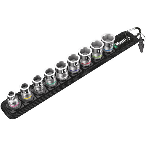 WERA - 05003970001 - 10PC ZYKLOP 3/8" SOCKET SET