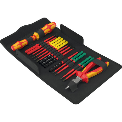 WERA - 05006610001 - 17PC KRAFTFORM VDE TOOL SET