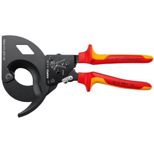 KNIPEX - 95 36 280 - CABLE CUTTER 280MM