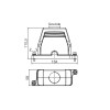 WEIDMULLER - 1082720000 - HDC IP68 16B TOS 1M40