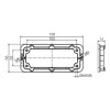 WEIDMULLER - 1110910000 - HDC IP68 16B FRAME M6